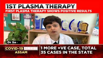 jiocinema - Plasma therapy shows positive results to treat COVID-19 patient