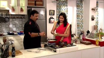 jiocinema - Chef Vishnu Manohar welcomes expert Sakshi Challani