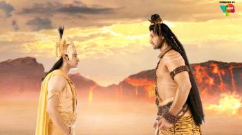 jiocinema - Mahadev and Lord Krishna engage in battle