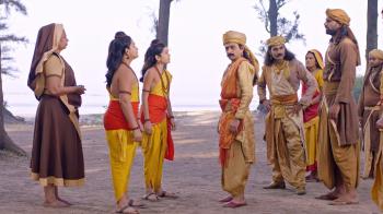 jiocinema - Nagar Seth confronts Luv-Kush!