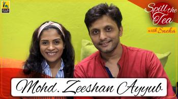 jiocinema - Zeeshan Ayyub Interview | Article 15, Zero, Raees | Spill The Tea with Sneha | Film Companion
