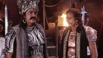 jiocinema - Chanura convinces Kamsan to kill Devaki
