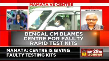 jiocinema - West Bengal Chief Minister Mamata Banerjee blames centre for faulty rapid test kits
