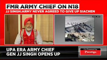jiocinema - Former Army Chief JJ Singh: Army never agreed to give up Saichen, top UPA leadership compromised