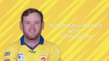 jiocinema - Blindfold challenge with Colin Ingram