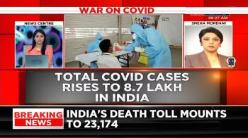 jiocinema - India records 28,701 new cases and 500 deaths in the last 24 Hours, national tally mounts to over 8.7 lakh