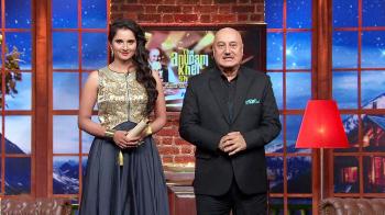 jiocinema - Sania Mirza as the guest of Anupam Kher show