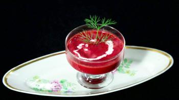 jiocinema - Red Velvet Soup by chef Venkatesh Sharma