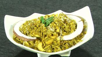 jiocinema - Satpadi Namkeen Puri and Mug Kaju Curry
