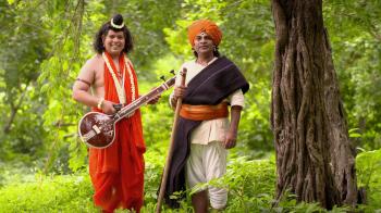 jiocinema - Vitthal and Narad Muni reach Dindirwan