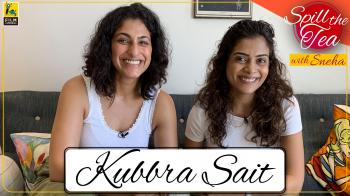 jiocinema - Kubbra Sait Interview | Spill The Tea with Sneha | Film Companion
