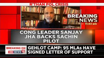 jiocinema - Congress leader Sanjay Jha backs Sachin Pilot, says 'should not repeat Scindia-like mistake'