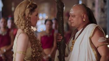 jiocinema - Chanakya warns Queen Helena