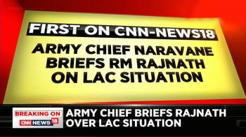 jiocinema - Army Chief briefs RM Rajnath Singh over LAC situation
