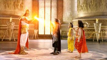 jiocinema - Shani receives the Ashta Siddhi