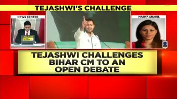jiocinema - Bihar Polls: Tejashwi Yadav challenges CM Nitish Kumar to an open debate ahead of polls