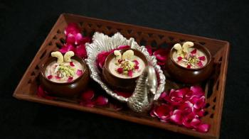 jiocinema - Kesari Shrikhand and Coconut Rose Phirni