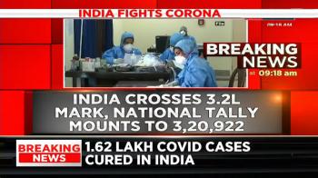jiocinema - India's coronavirus tally crosses 3.2 Lakh-mark with 9,195 fatalities