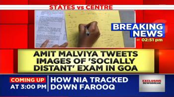 jiocinema - Amit Malviya tweets images of 'socially distant' exam, asks Oppn to stop using students for politics