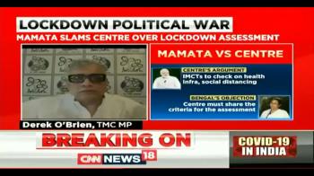 jiocinema - TMC MP Derek O'Brien: States are fighting COVID-19 but central Govt is fighting states
