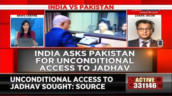 jiocinema - India asks Pak for unconditional access to Kulbhushan Jadhav