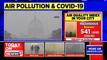 jiocinema - Delhi wakes up to severe air pollution, AQI at 452 'severe' level