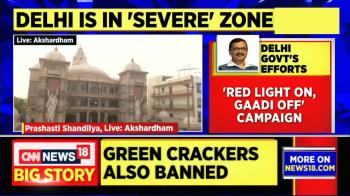 jiocinema - Delhi's AQI level at 'severe' level, CM bans crackers ahead of Diwali