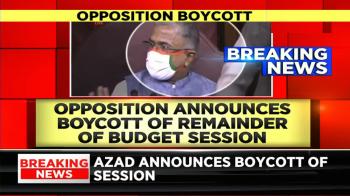 jiocinema - Opposition announces boycott of remainder of budget session, Congress walks out