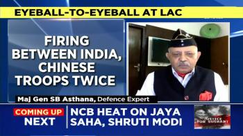 jiocinema - Defence Expert, Maj Gen SB Asthana on firing at LAC for the first time in 45 years