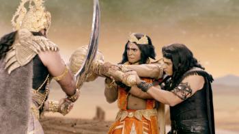 jiocinema - Shani-Hanumantha fight together