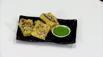 jiocinema - Chena Dhokla and Avocado Dip