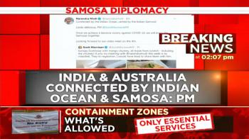jiocinema - Modi responds to Aus PM, says India & Australia connected by Indian Ocean & 'Samosa'