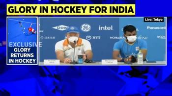 jiocinema - Indian men's hockey team addresses after winning bronze at Tokyo 2020