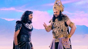 jiocinema - Ravan threatens Shani