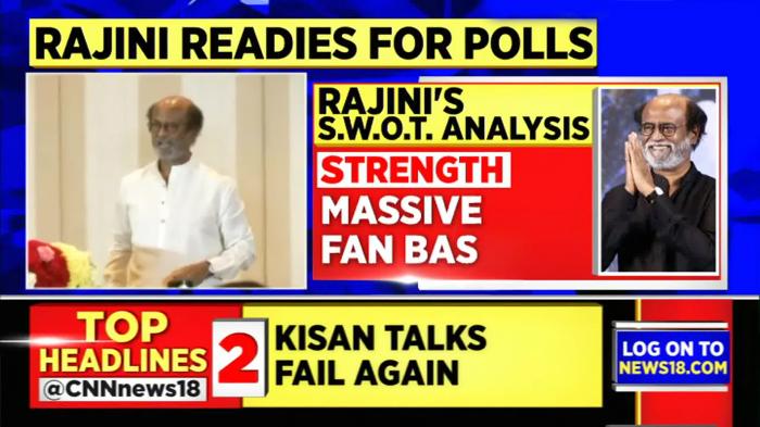 Watch Rajinikanth's party to contest in 234 seats in 2021 ...